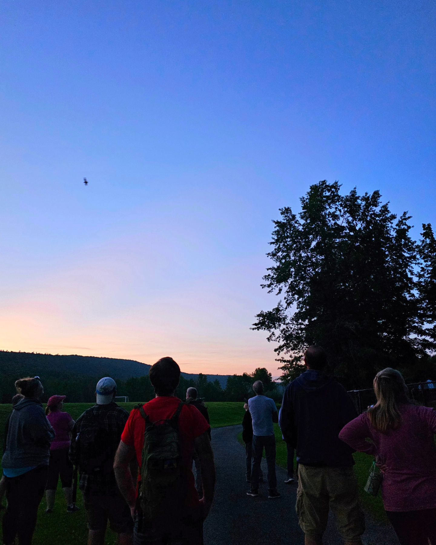 Bat walk at Mine Kill State Park