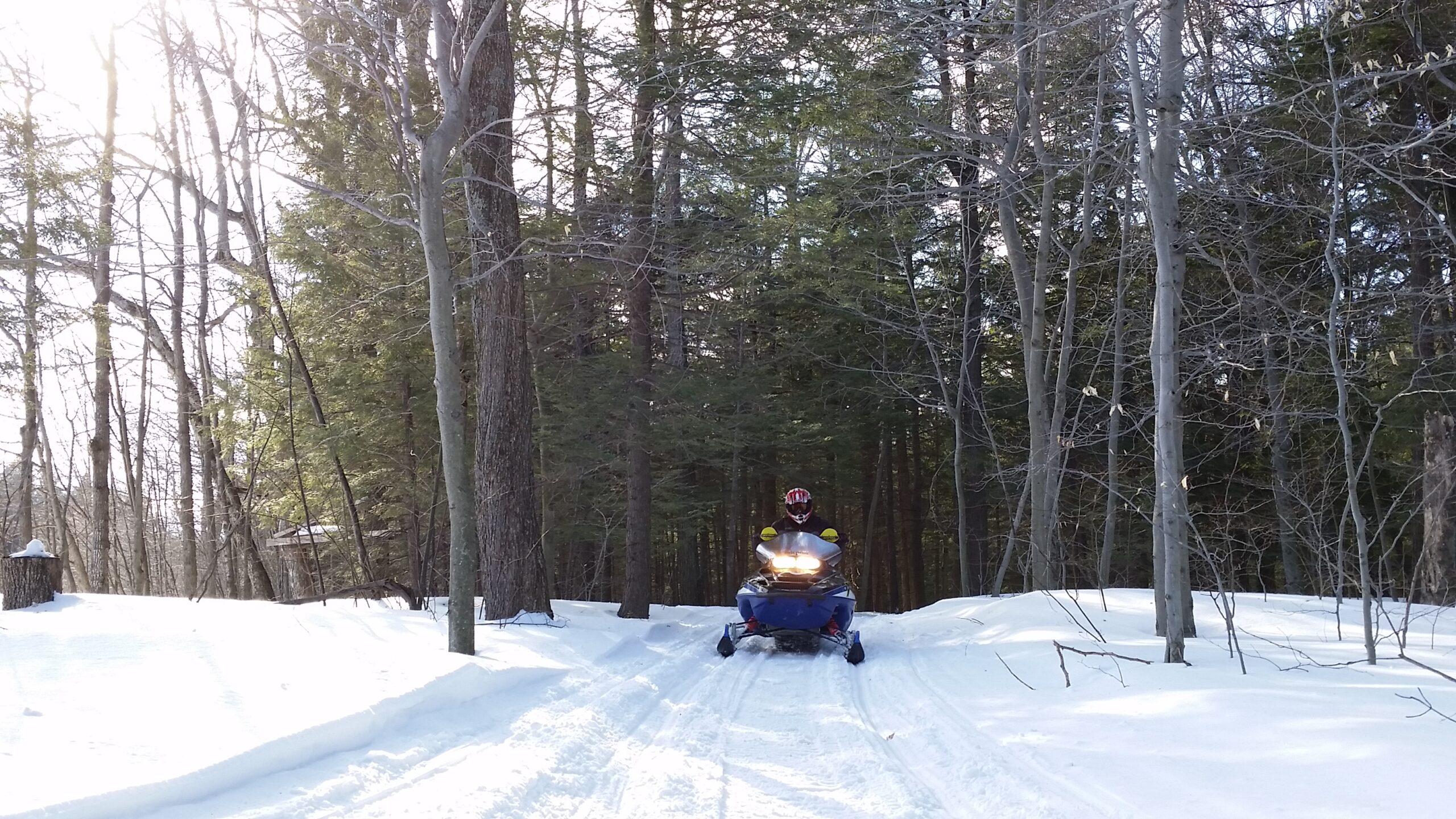 Snowmobile trails